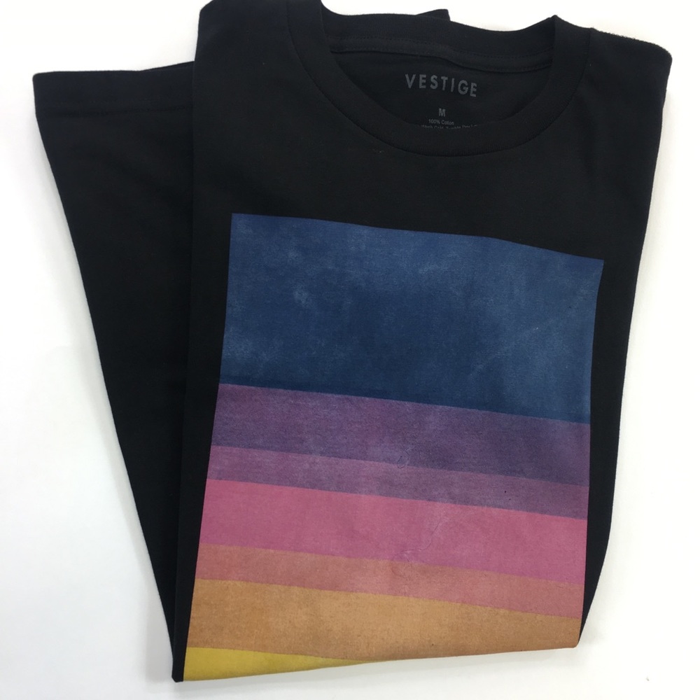 Vestige - Black Graphic Tee